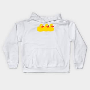 Bath Ducky Pattern Kids Hoodie